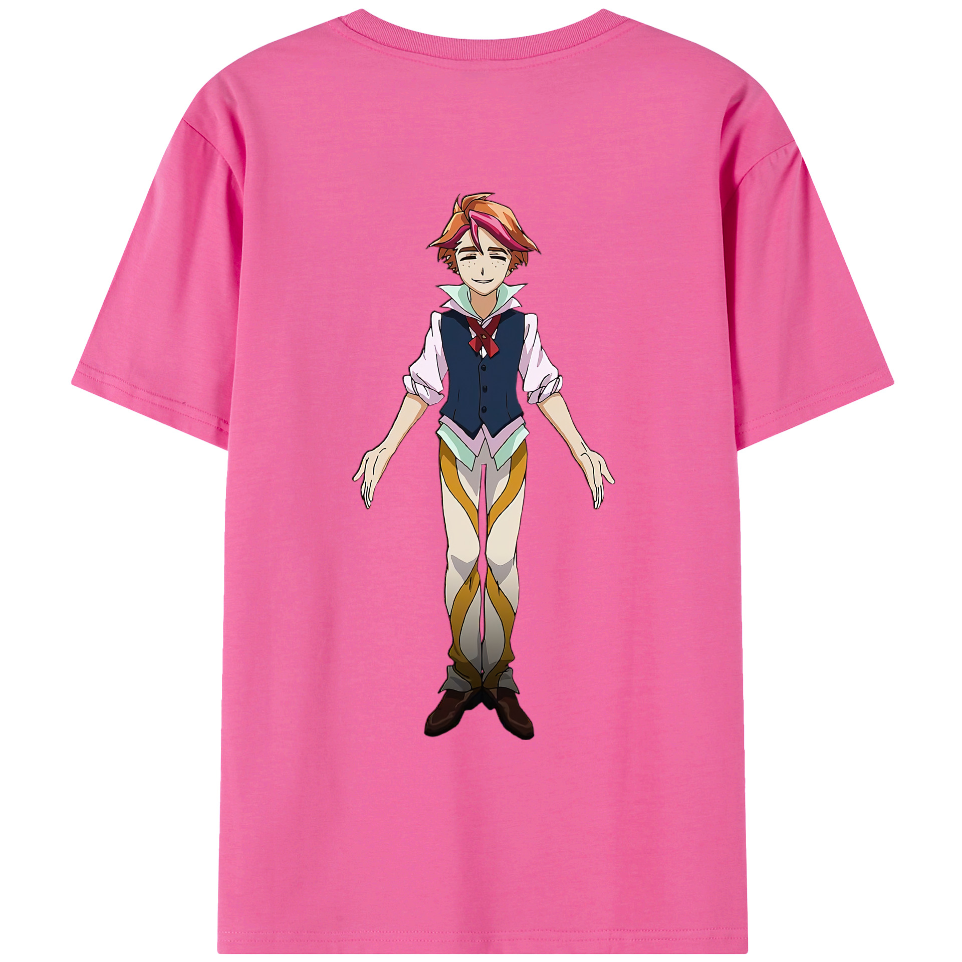 （画像用） 遊☆戯☆王 Yu-Gi-Oh! レディース半袖Tシャツ(バックプリント)